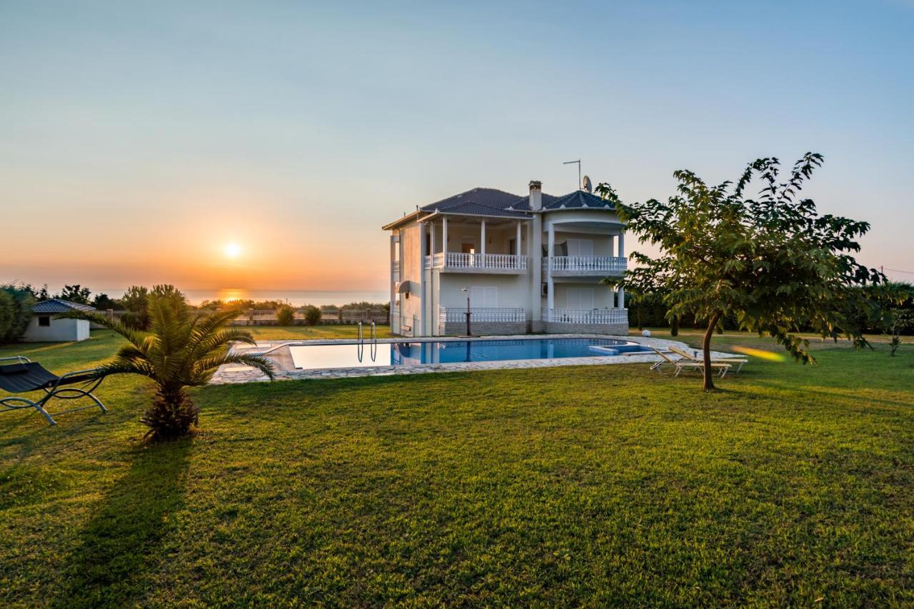 Olympos Sunset Residence - Mountain And Sea View Літохоро Екстер'єр фото